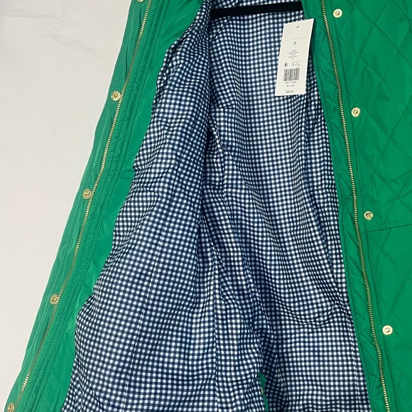 Crown & Ivy GREEN lined jacket NWT SIZE Small - Picture 10 of 11